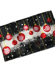 Snowflakes Christmas Balls  Chiffon Satin Striped Shawl Scarves