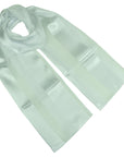 Chiffon Satin Striped Plain Lightweight Soft Silky Ladies Scarf Shawl Wrap