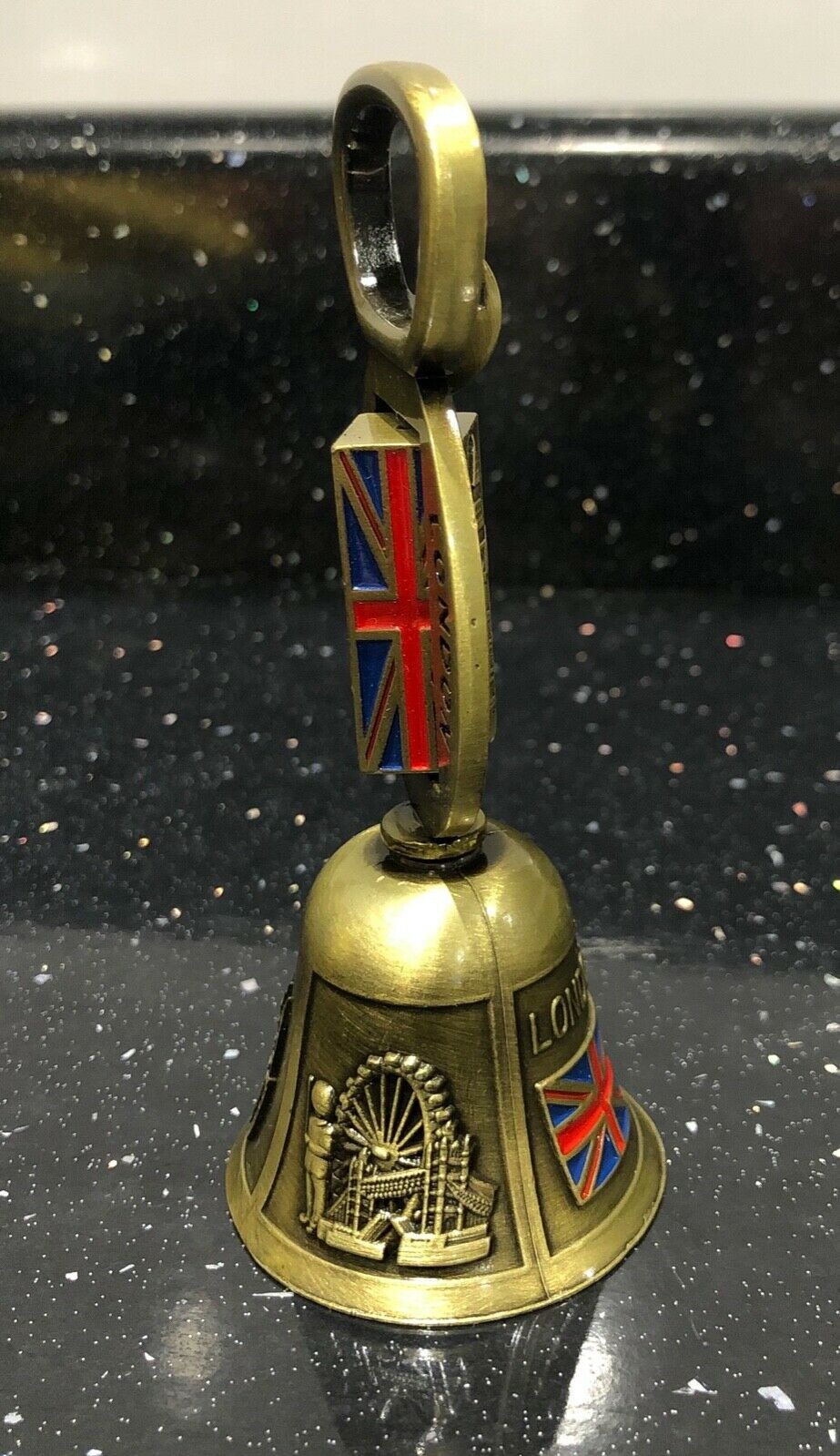 Vintage Dinner Bell Bottle Opener England London Metal 3D Souvenir Gift