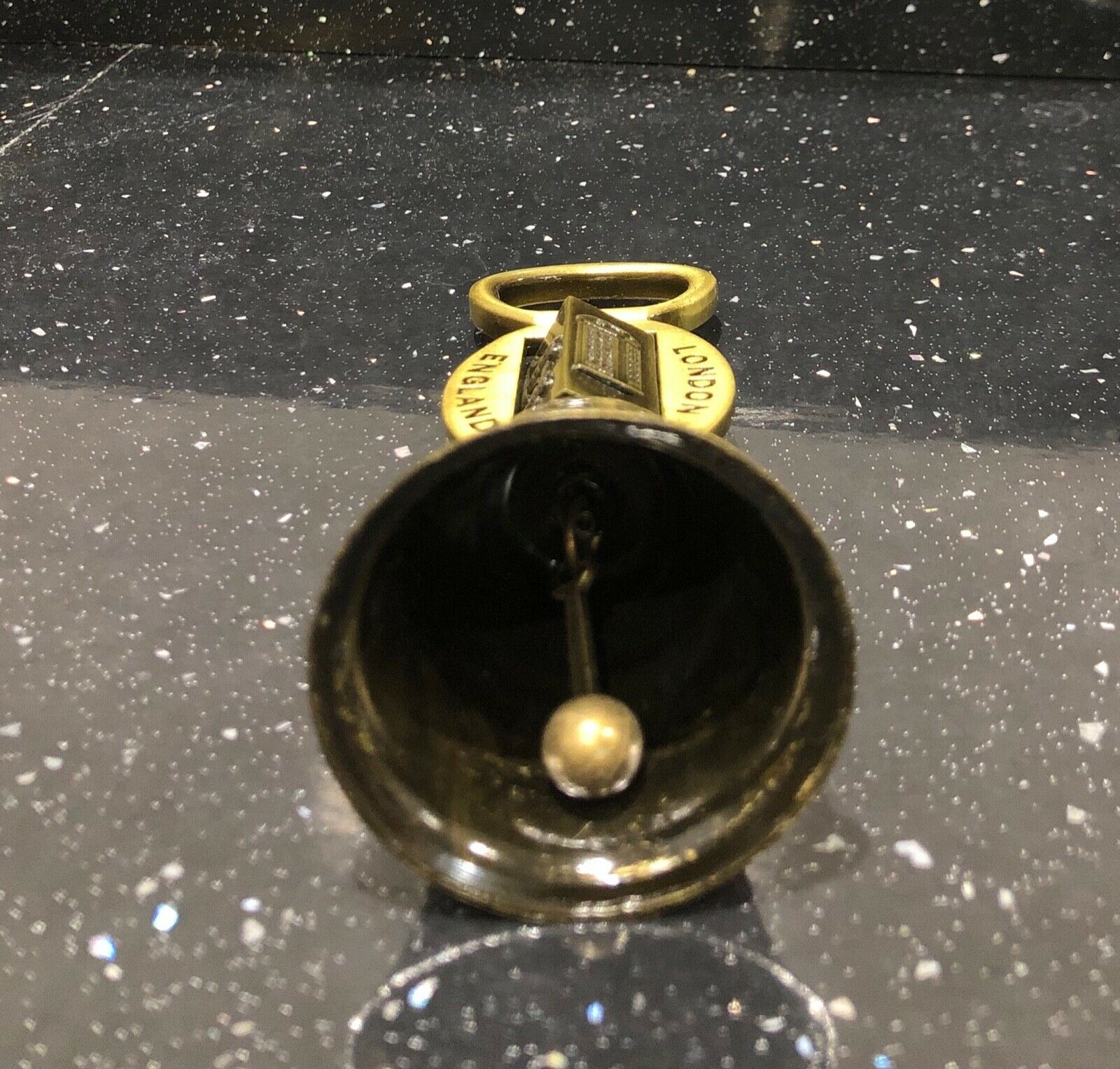 Vintage Dinner Bell Bottle Opener England London Metal 3D Souvenir Gift