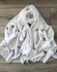Bumble Bee Viscose Shawl Sarong Scarf